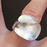 Ebb & FLow Silver ring - Doyle Design Dublin